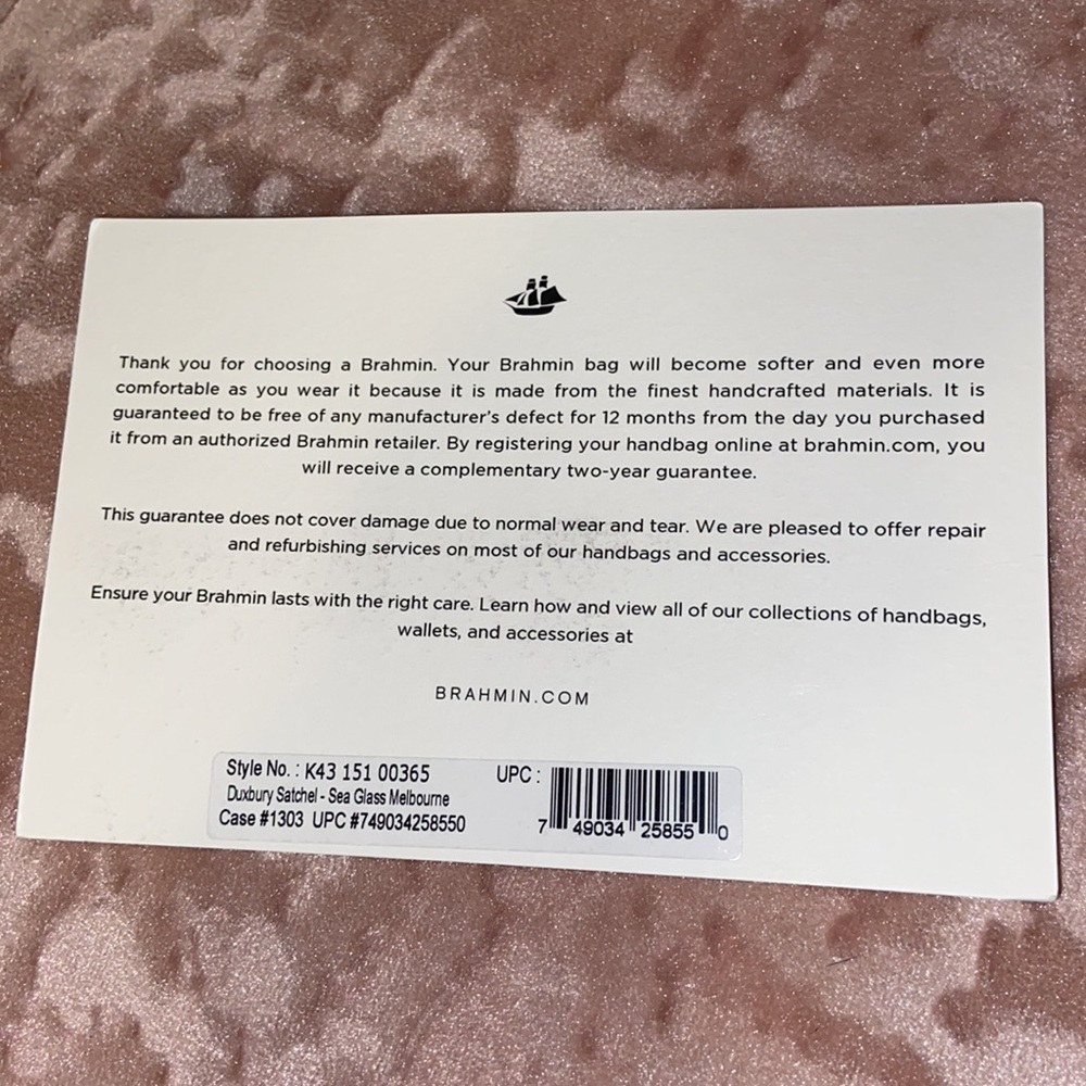 Brahmin Duxbury Satchel Sea Glass Melbourne - Picture 7 of 8